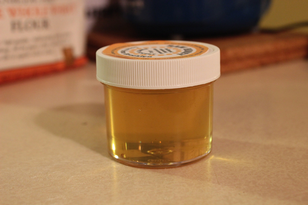 urine sample honey